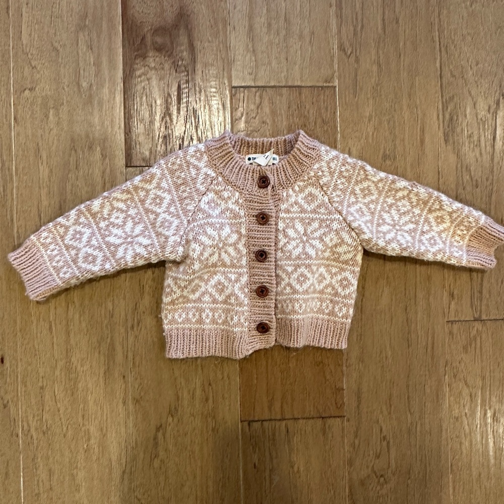 Blueberry Hill Fair Isle Cardigan (M)